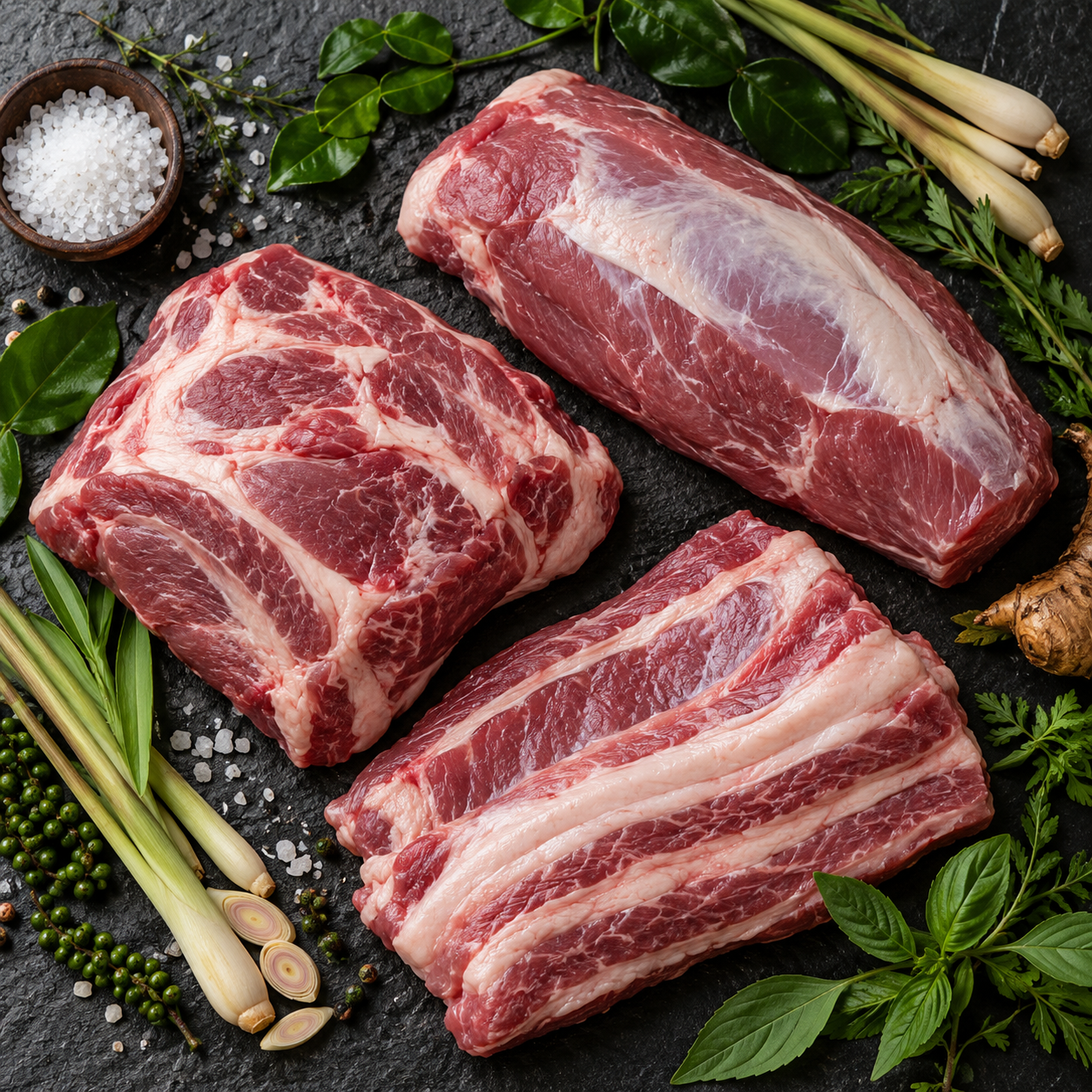 Set thịt heo rừng gia đình